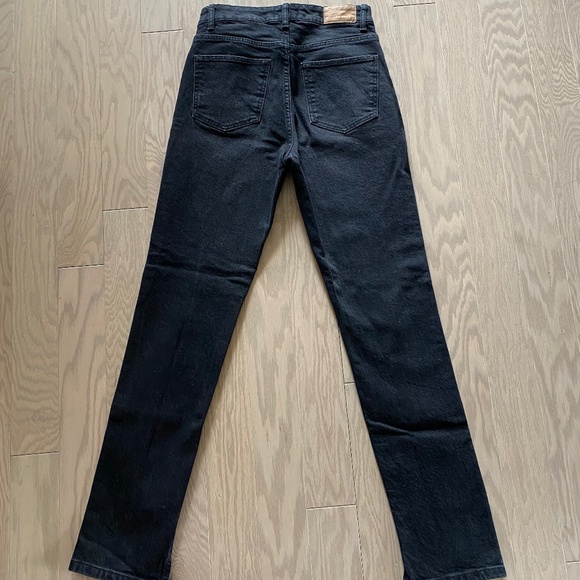 Zara Skinny Straightleg Jeans with Slit Ankle - Picture 2 of 4